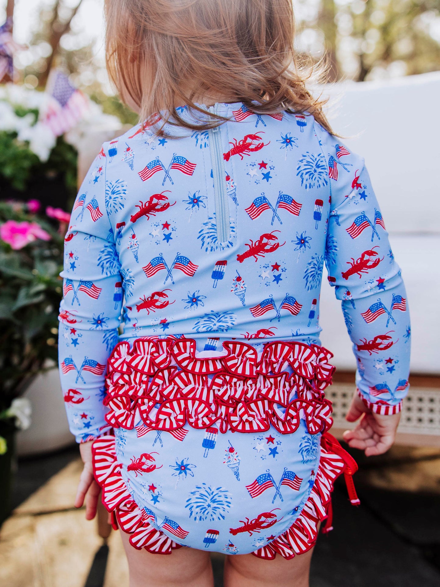 Solid Rash Guard - Let Freedom Ring