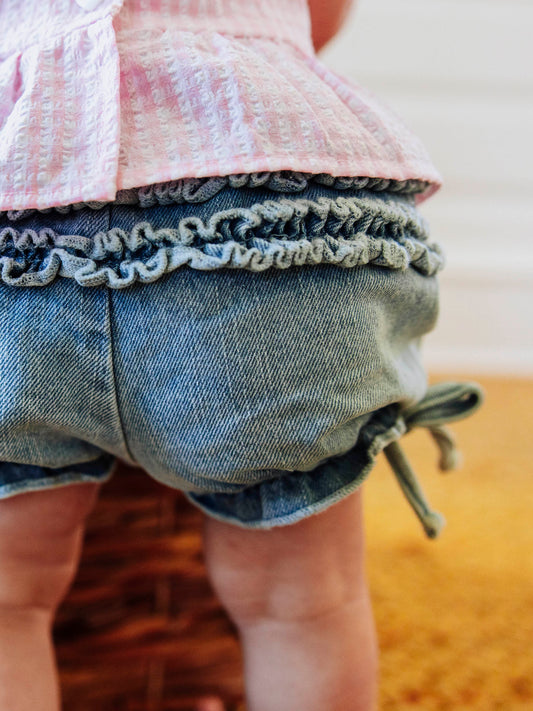 Denim Bloomers - Light Wash