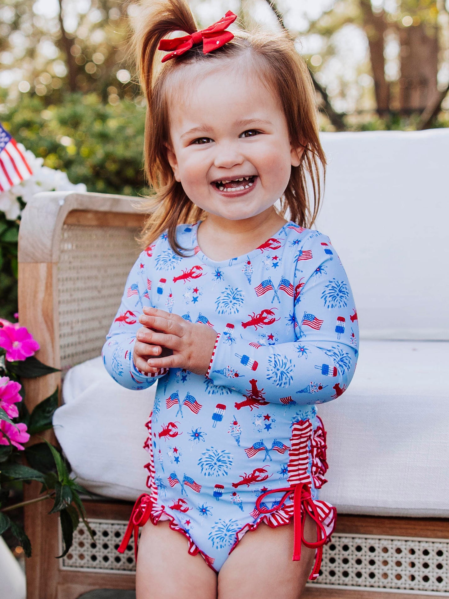 Solid Rash Guard - Let Freedom Ring