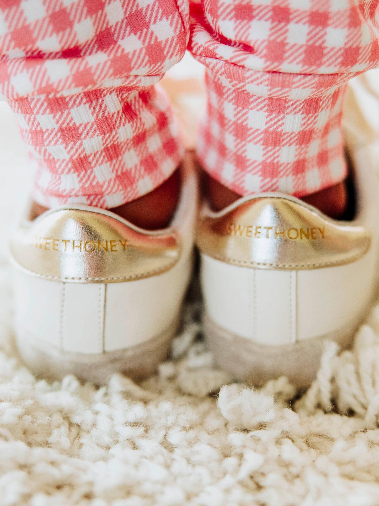 SweetHoney Sneakers - Dipped in Gold