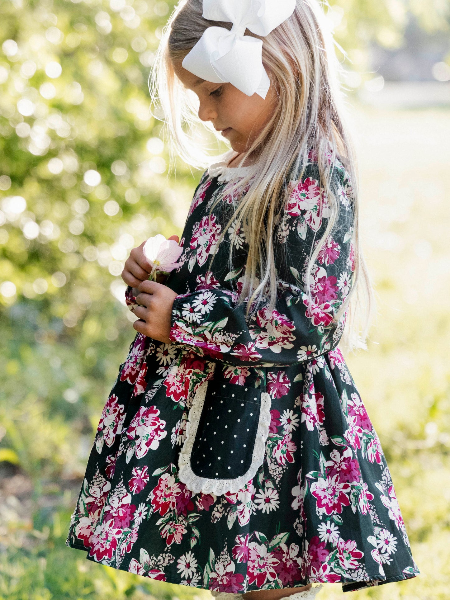Ruffled Pocket Tunic Set - Thankful