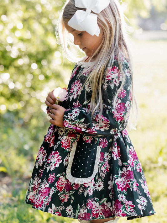 Ruffled Pocket Tunic Set - Thankful