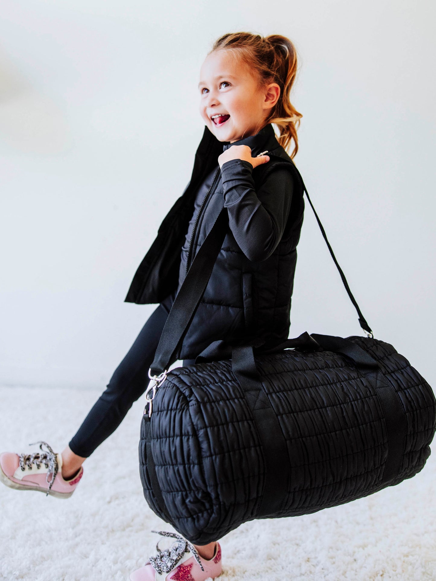 Puffer Duffle - Black