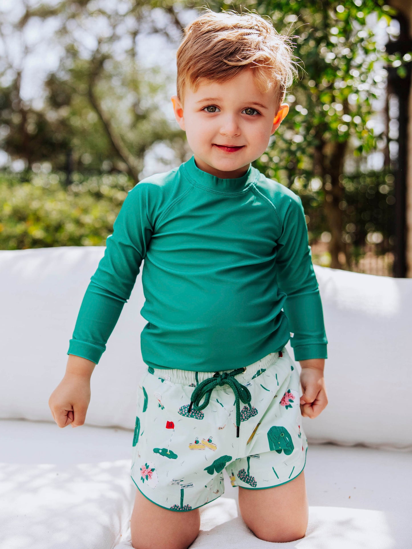 Boy's Swim Trunks - Hole in One