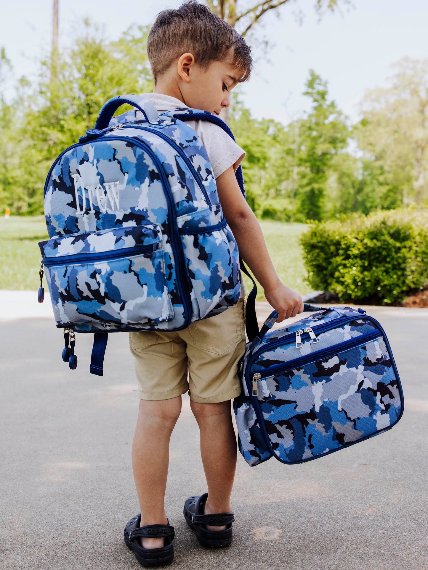 Ridley Backpack - Blue Camo