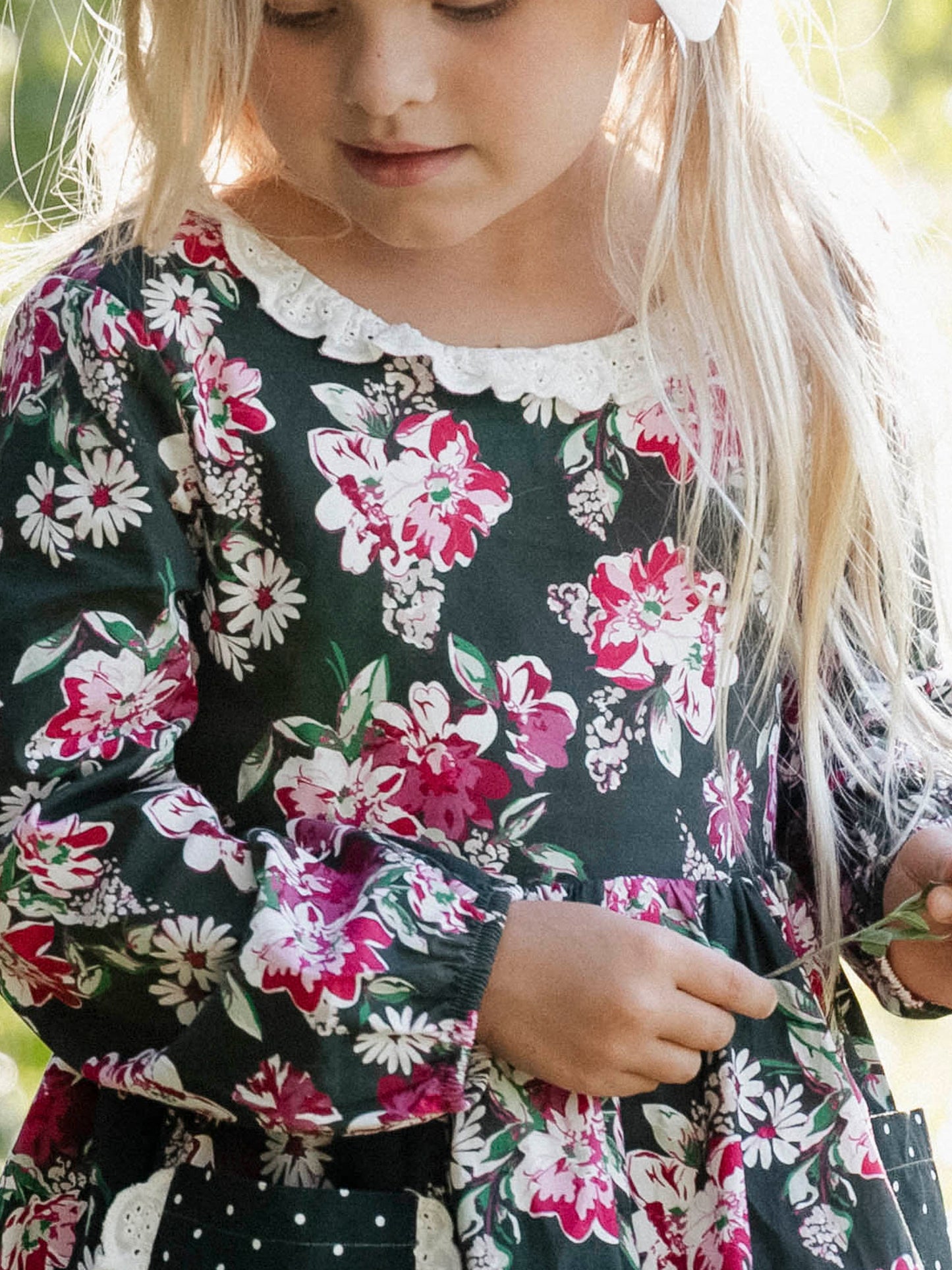 Ruffled Pocket Tunic Set - Thankful