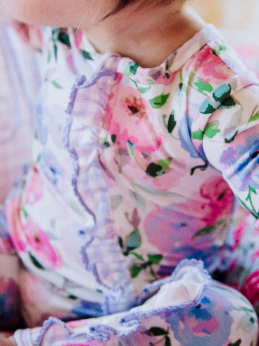 Scalloped Cloud Layette - Soft Bliss