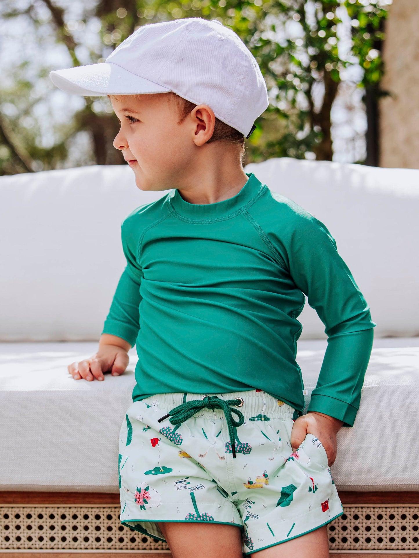 Boy's Swim Trunks - Hole in One