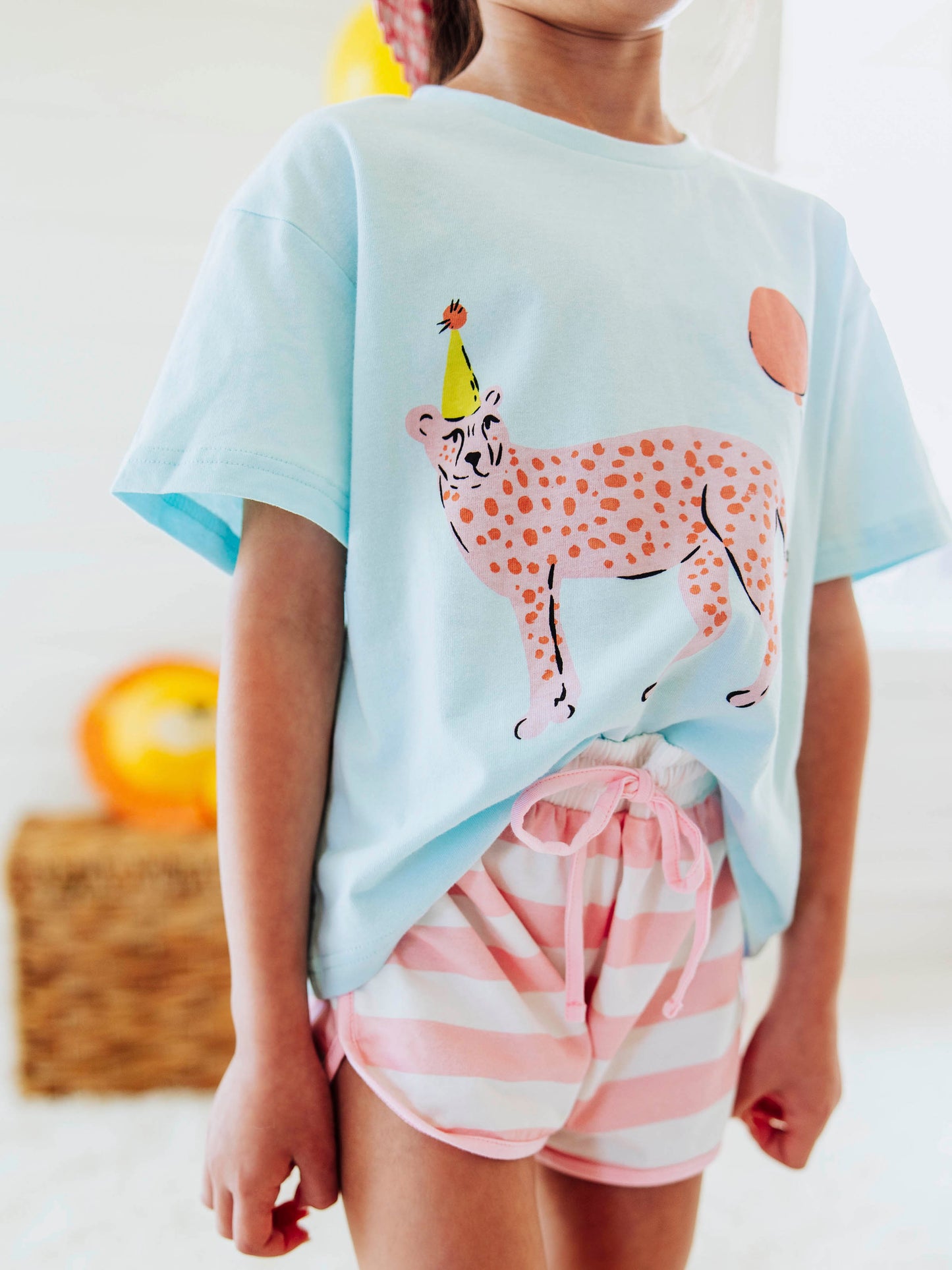Graphic Tee - Party Cheetah
