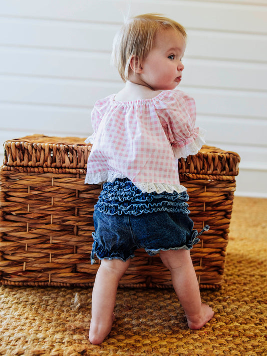 Denim Bloomers - Vintage Wash