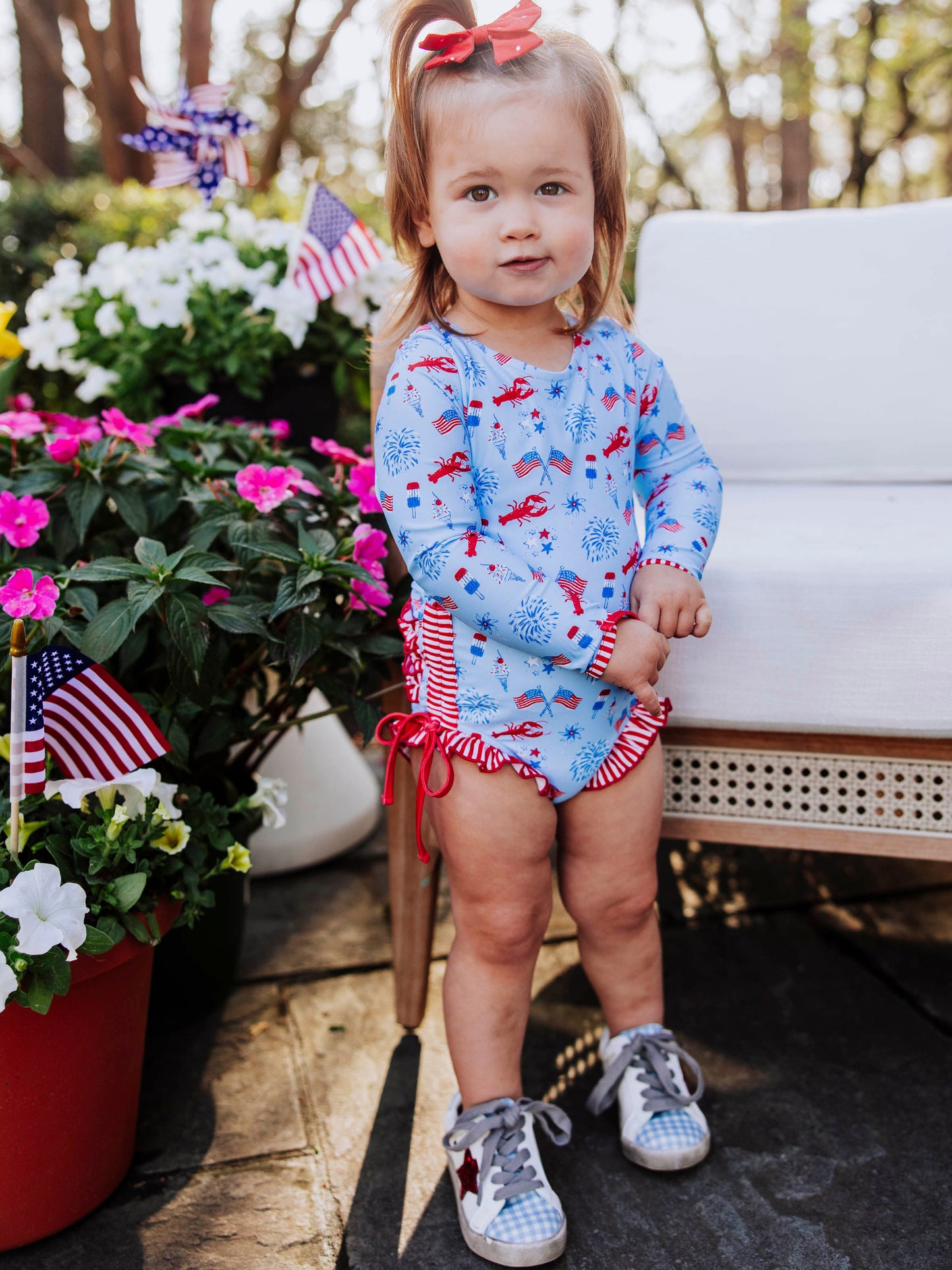 Solid Rash Guard - Let Freedom Ring