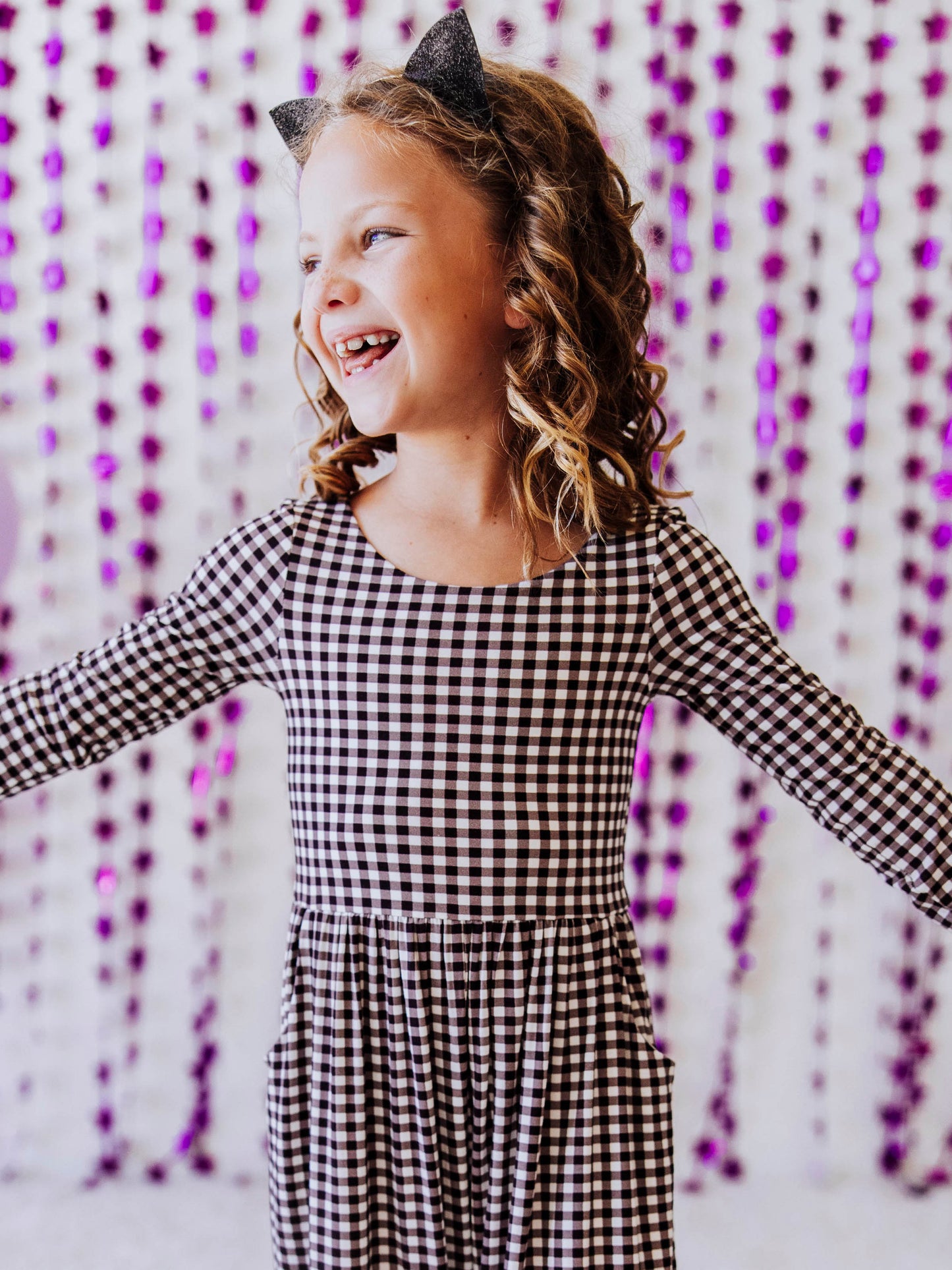 Leggy Romper - Midnight Check