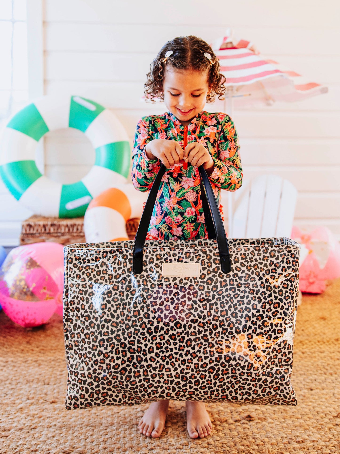 XL Insulated Tote - Leopard