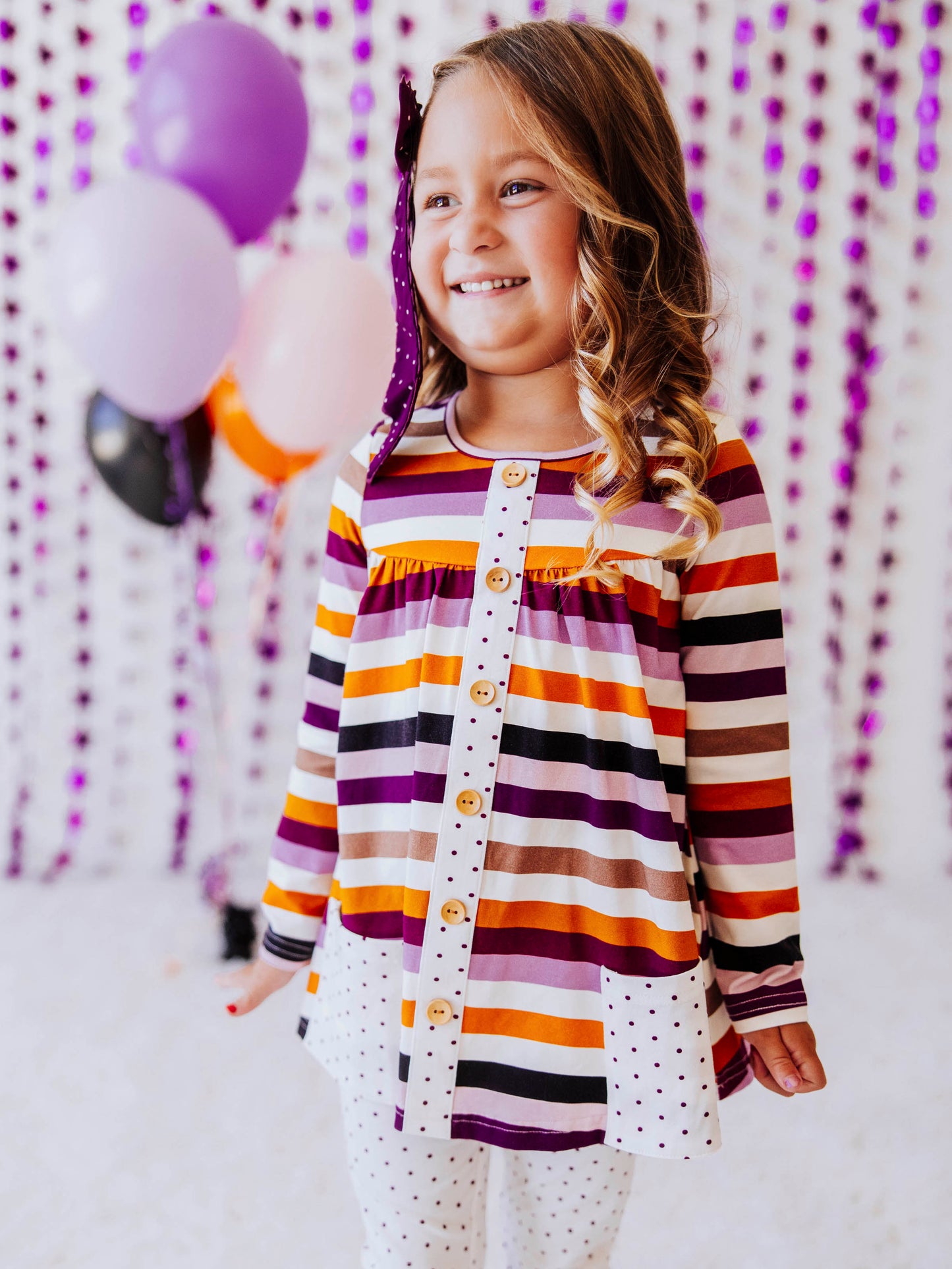 Out to Play Set - Fall Stripe