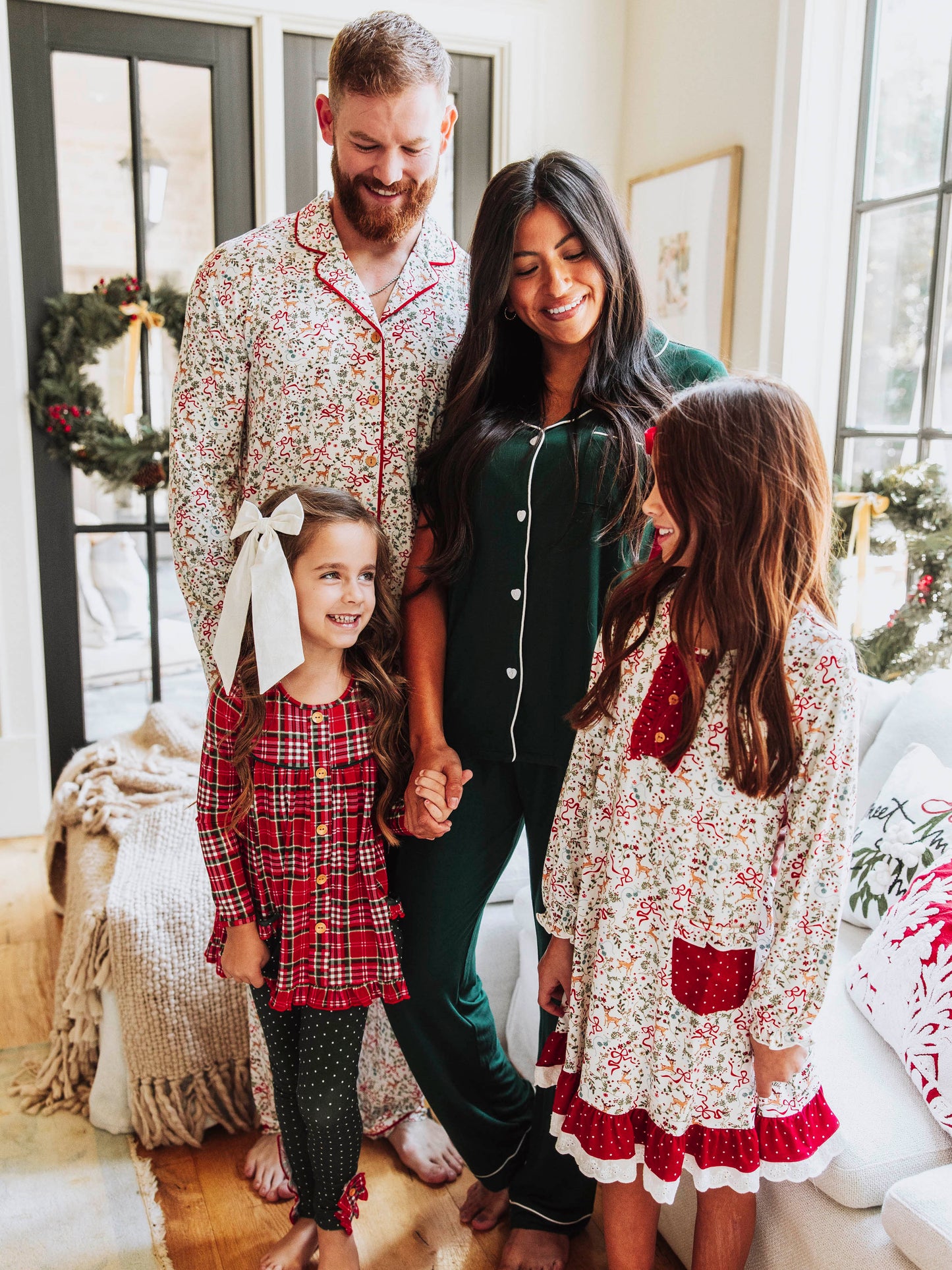 Cloud Everyday Play Dress - Holly Jolly Reindeer