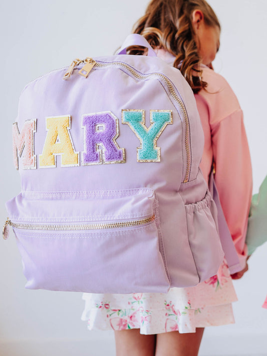 Retro Backpack - Purple Whisper