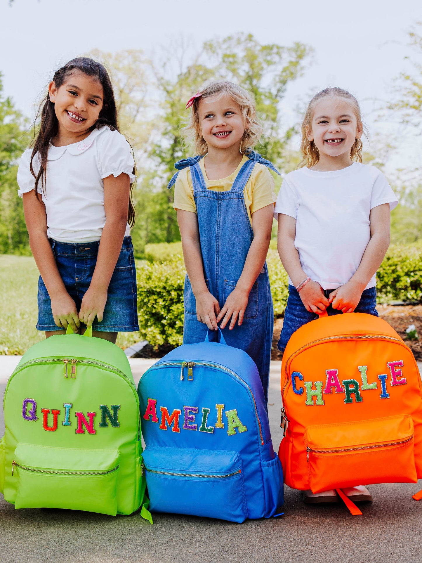 Retro Backpack - Sunburst Orange