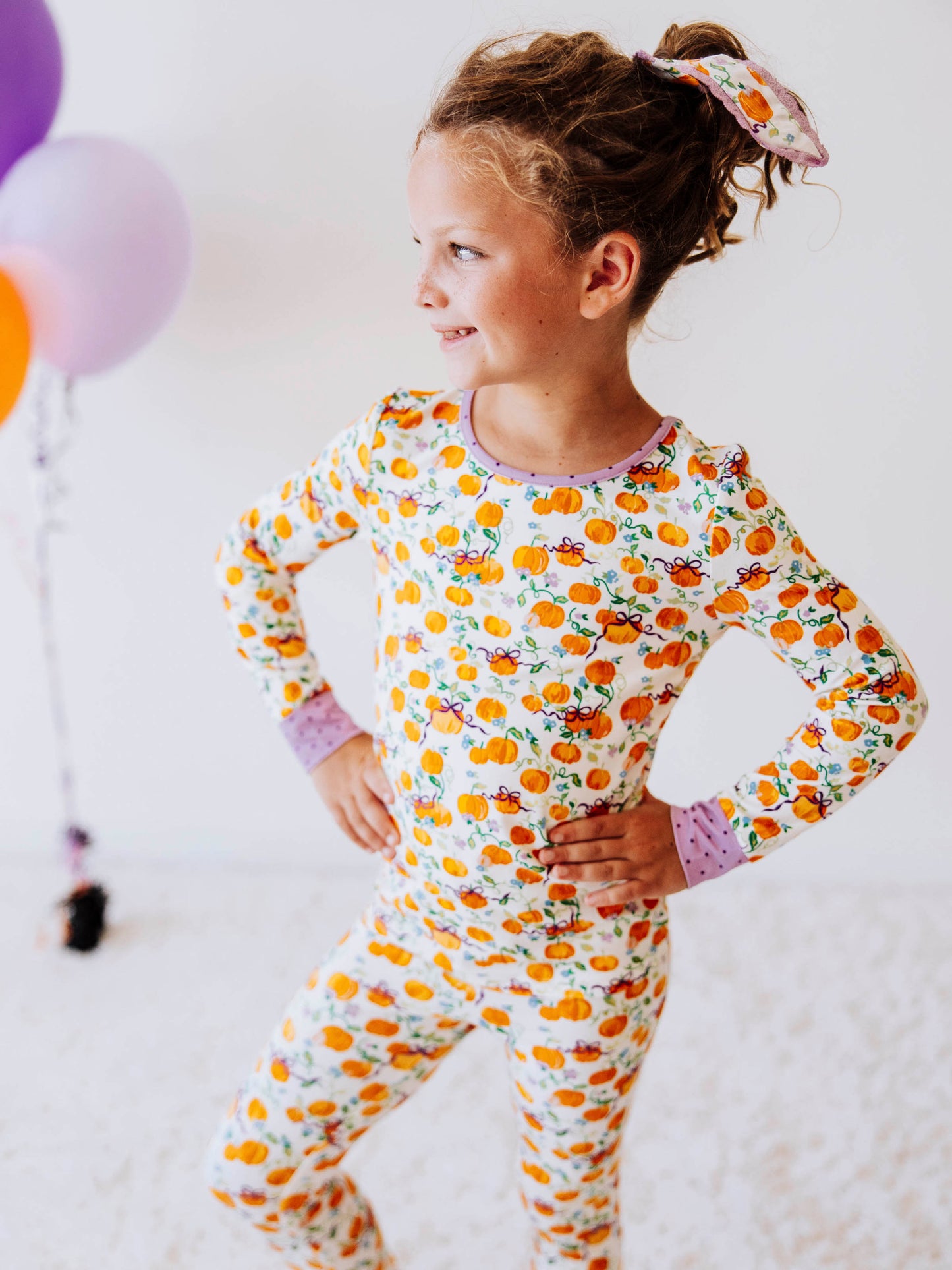 Cloud Fitted Pajamas - Little Pumpkin Princess