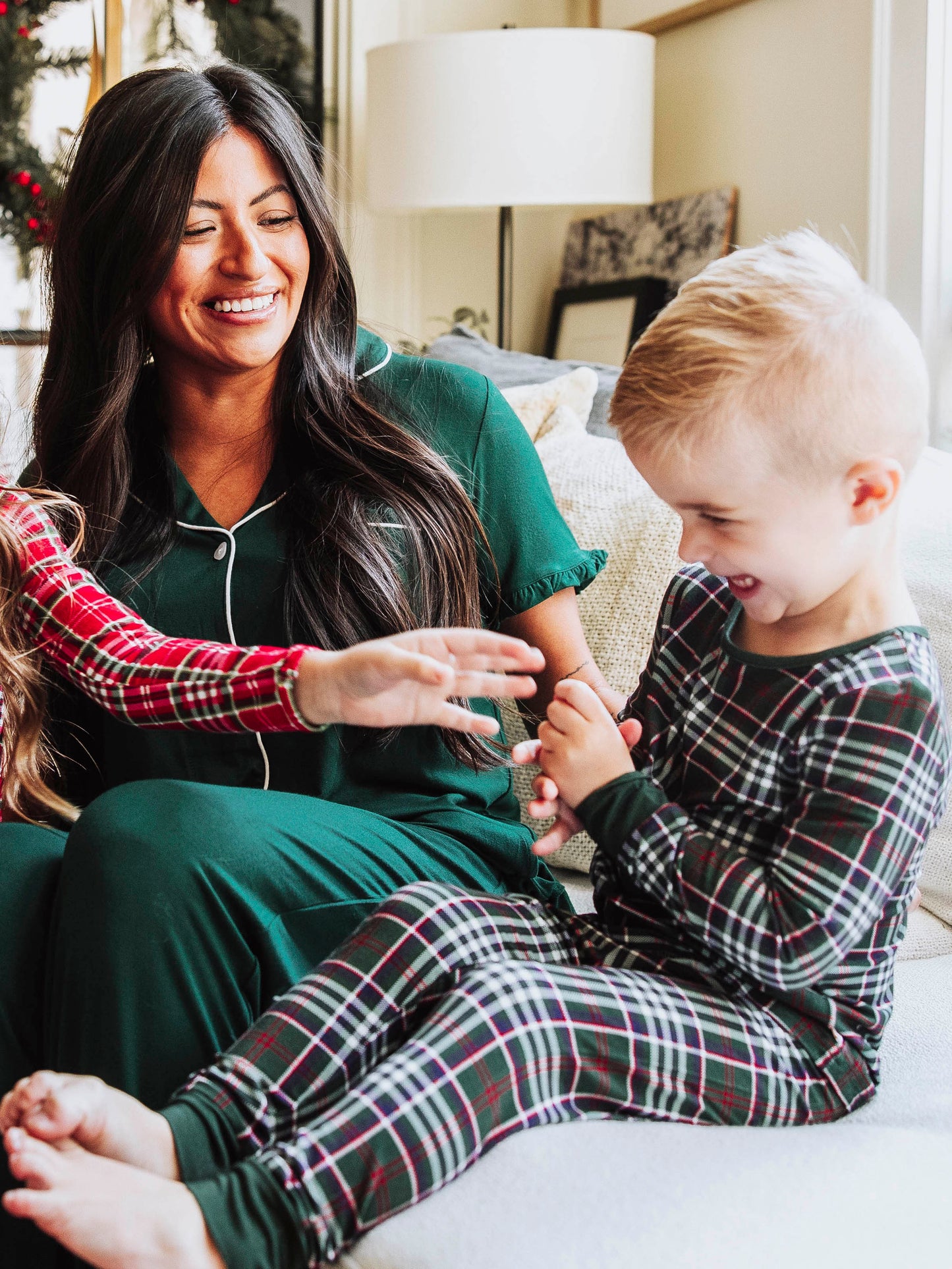 Cloud Fitted Pajamas - Christmas Traditions