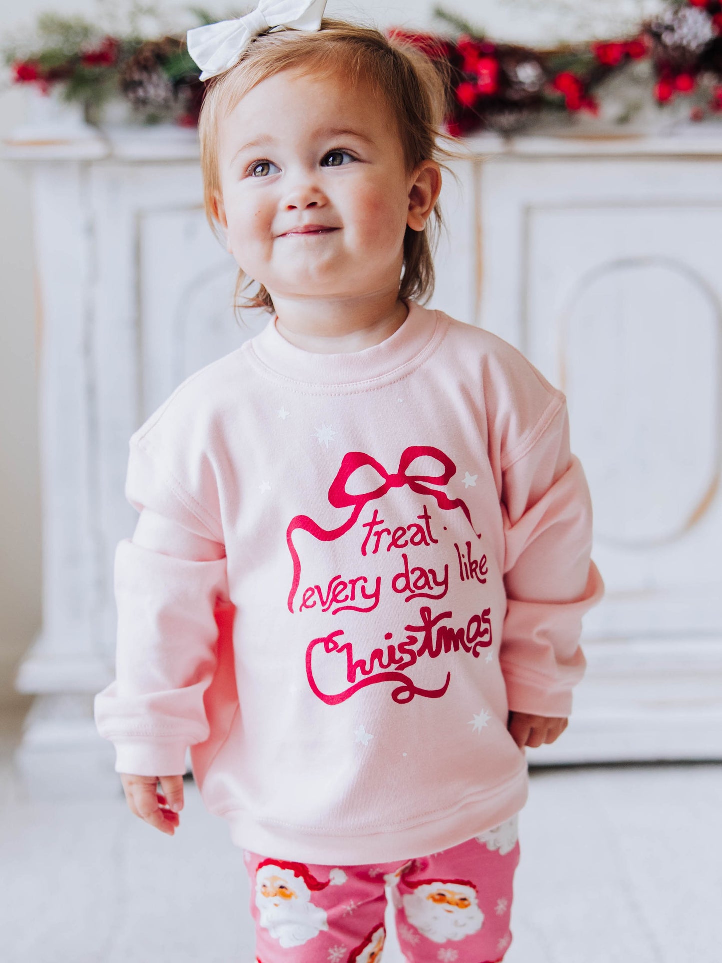 Warm Knit Sweatshirt - Christmas Nostalgia