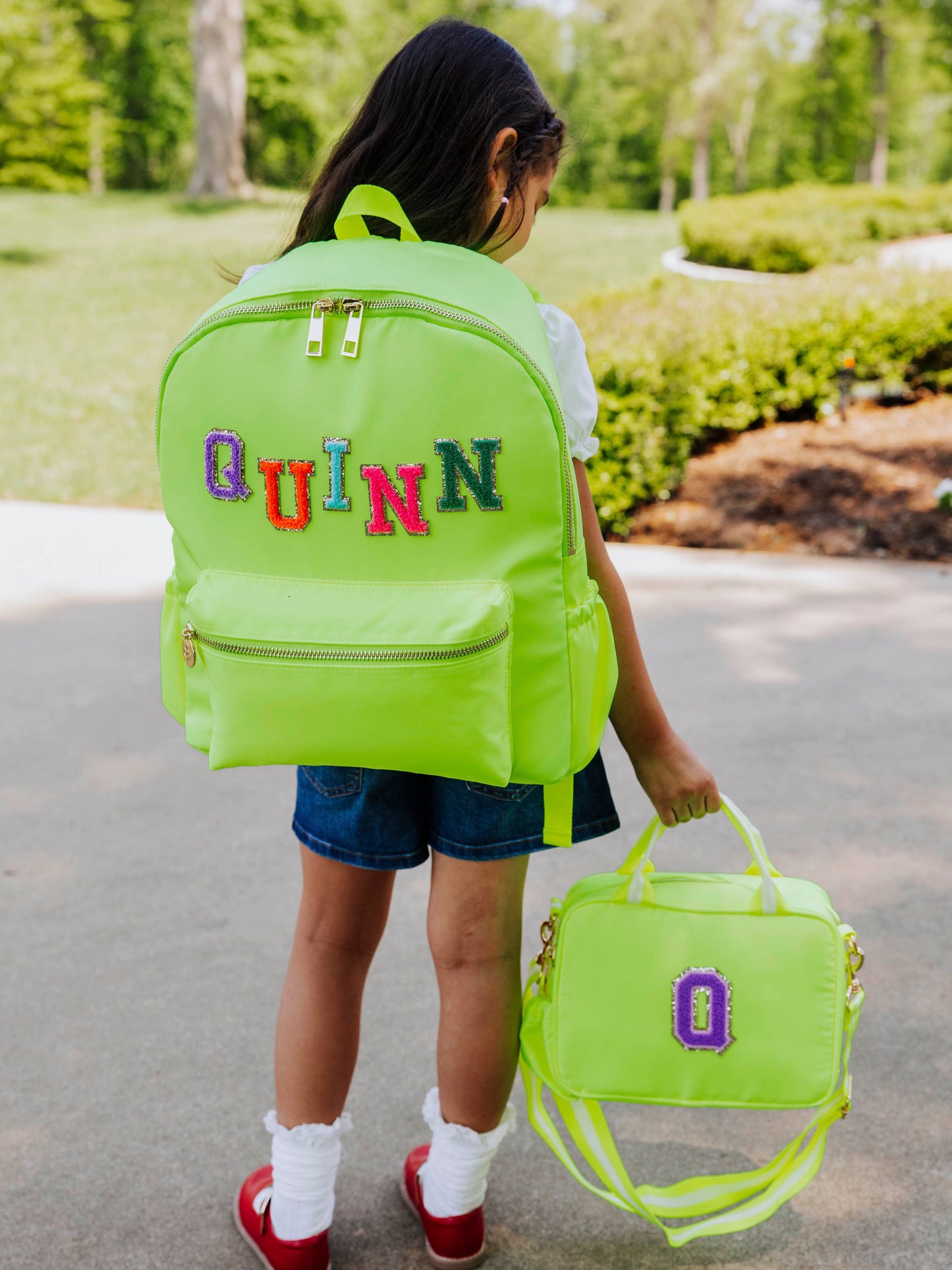 Retro Backpack - Neon Lights