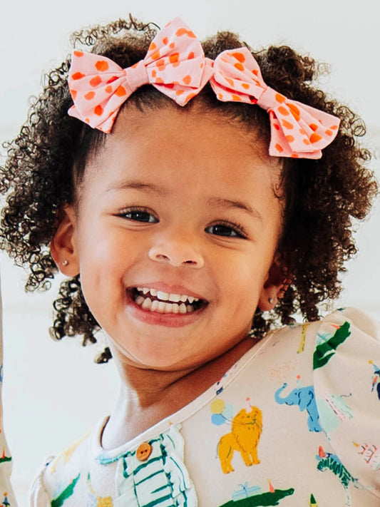 Bow Set Duo - Confetti Cheetah