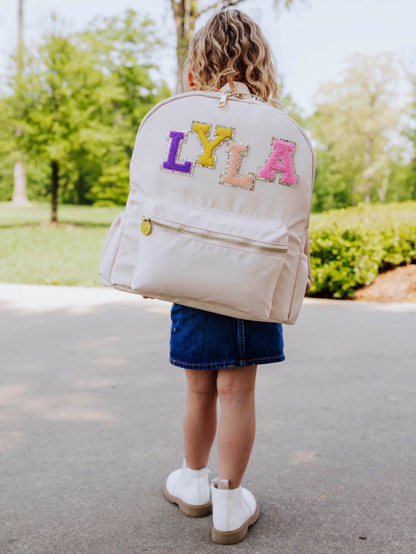 Retro Backpack - Vanilla Cream