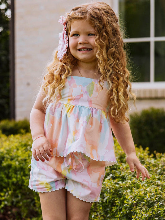 Ellie Tie Set - Cotton Candy Splash