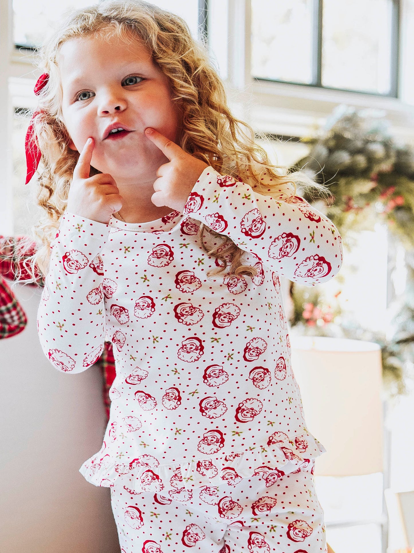 Ruffled Pant Set - St. Nick