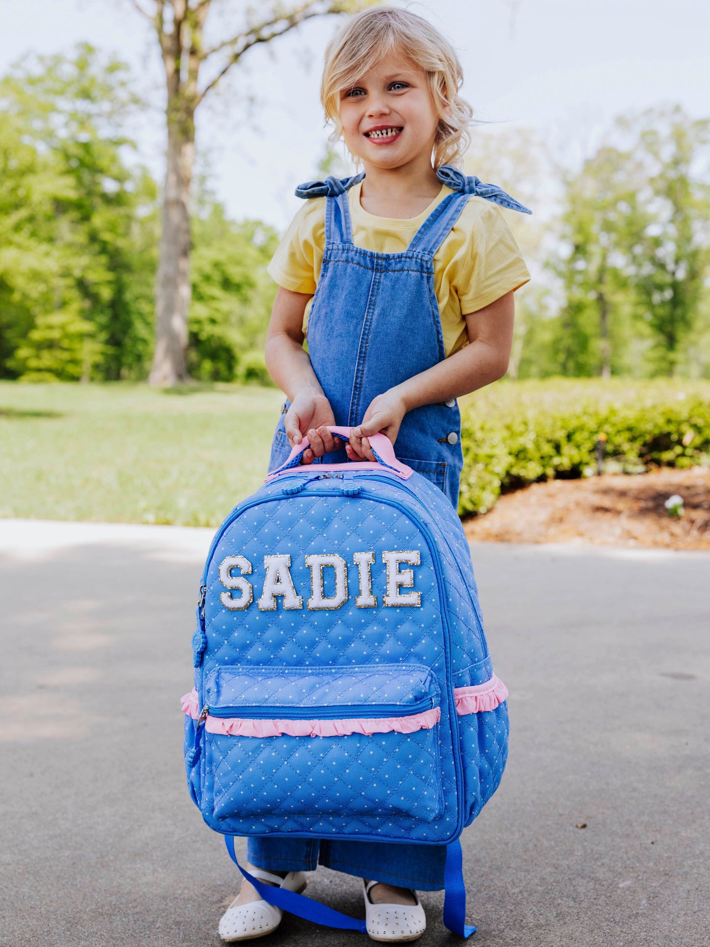 Small Letter Patch - White