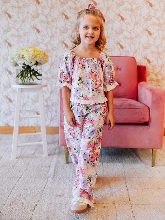 Puff Sleeve Set - Soft Bliss