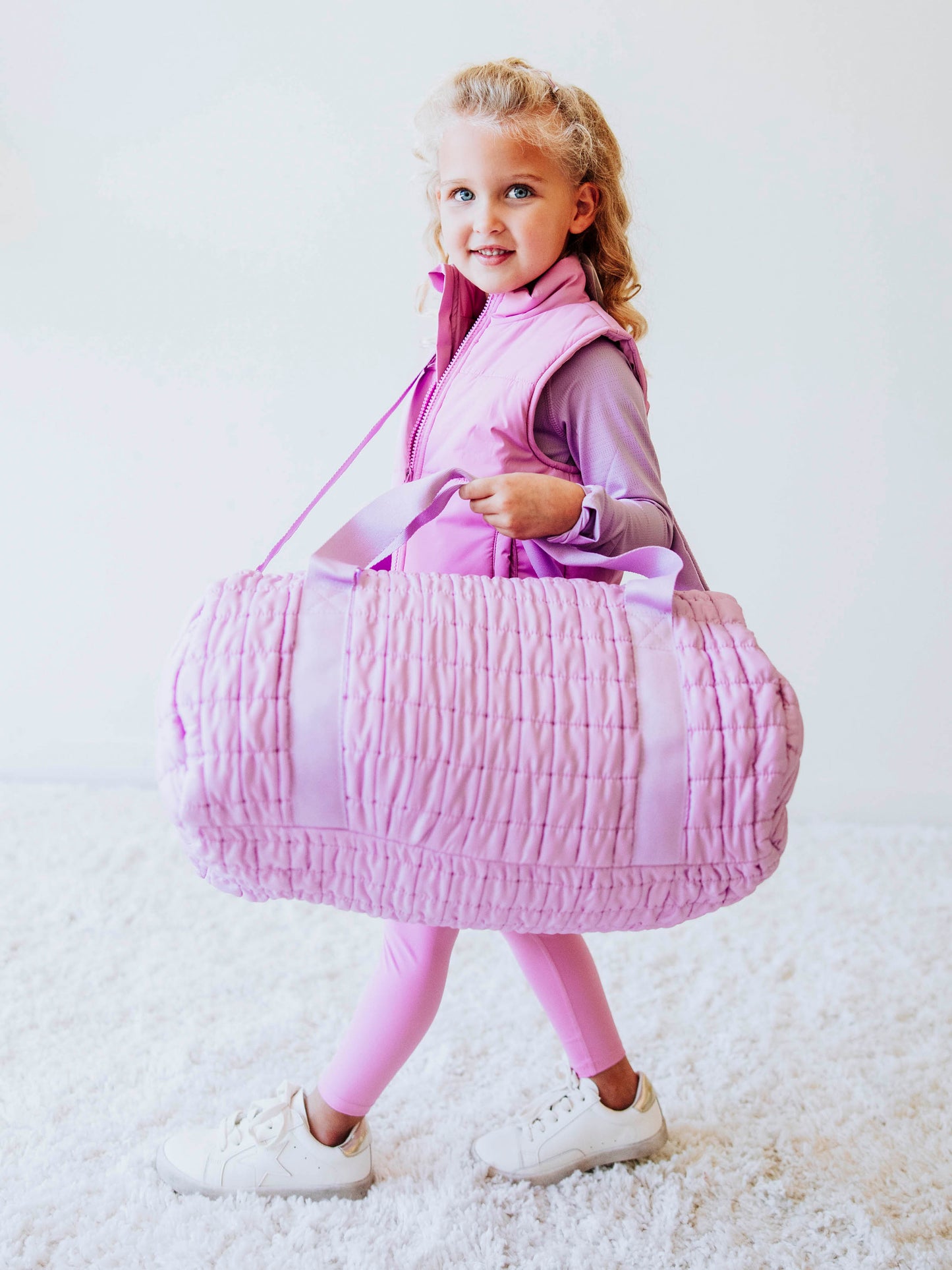 Puffer Duffle - Violet Eclipse
