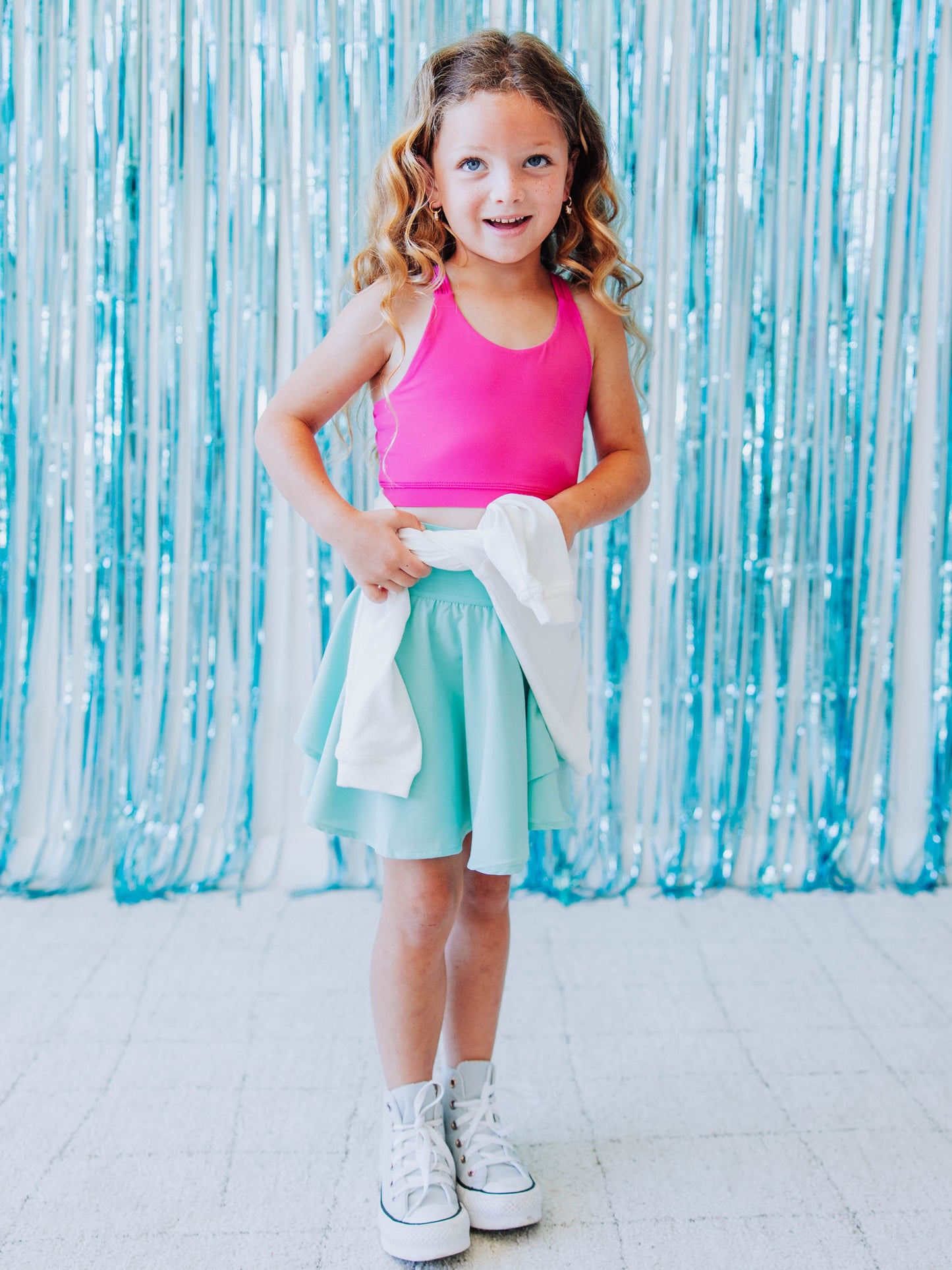 Empower Crop - Fuchsia