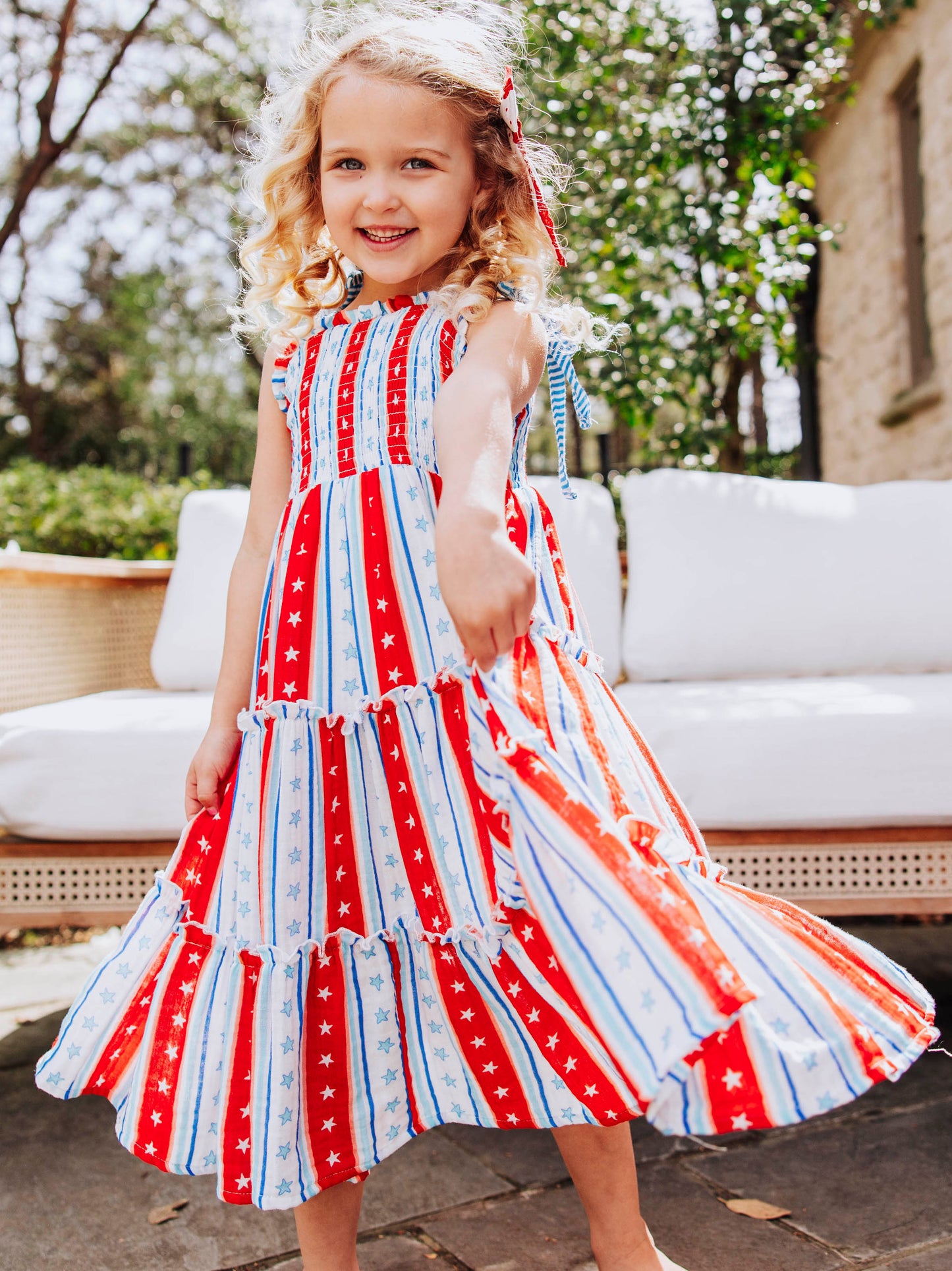 Beach Dress - Bright American Stars