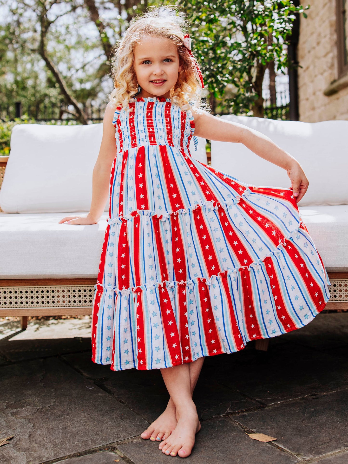 Beach Dress - Bright American Stars