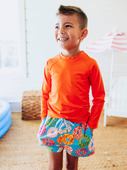 Boy's Swim Trunks - Donuts