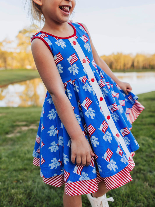 Prim Dress - Independence Day