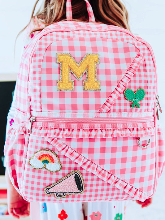 Hadley Backpack - Princess Gingham