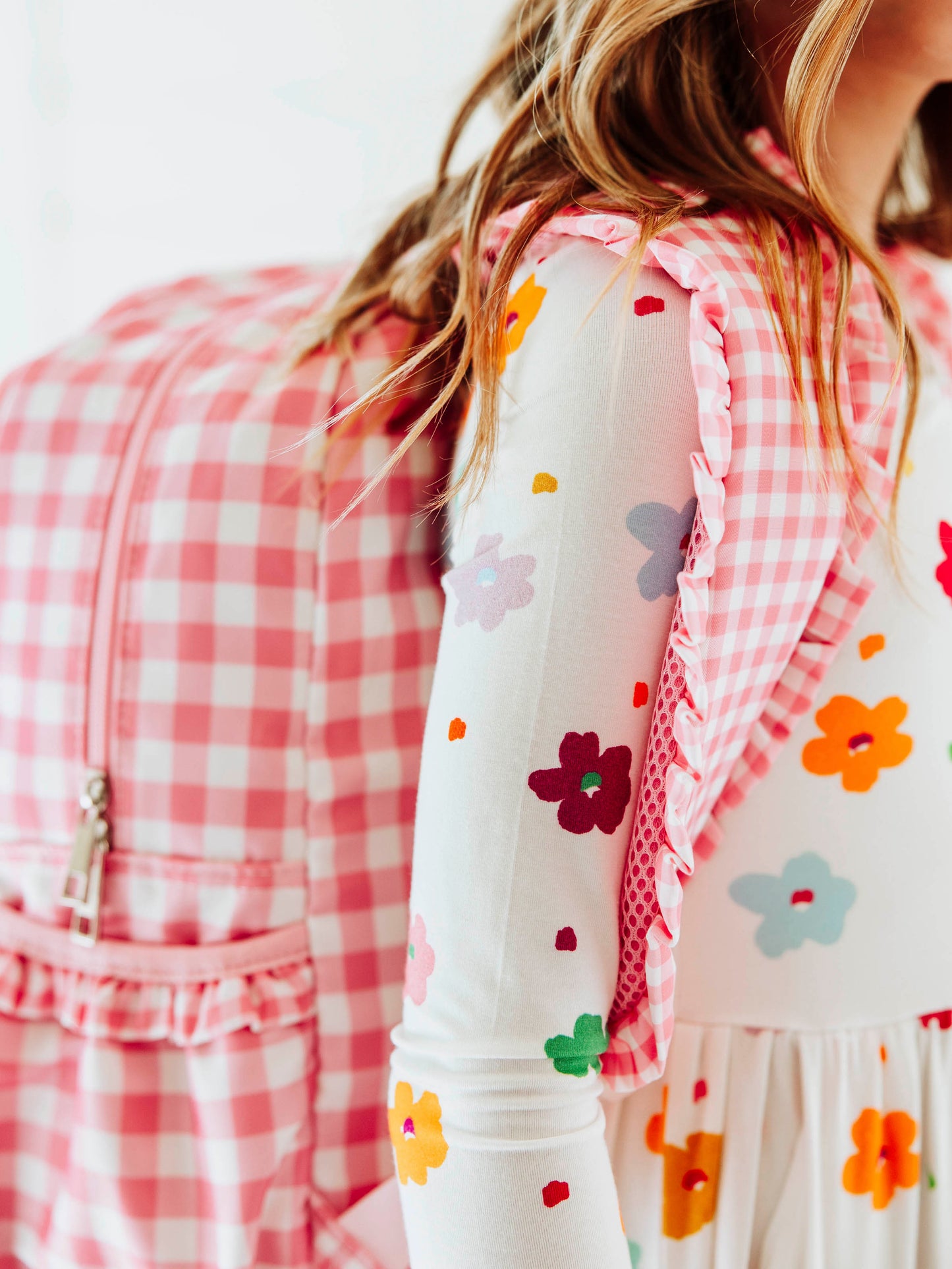 Hadley Backpack - Princess Gingham