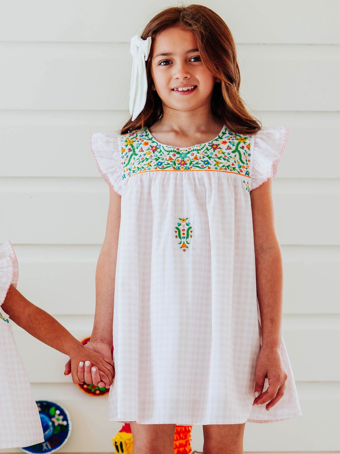 Flutter Dress - Floral Fiesta