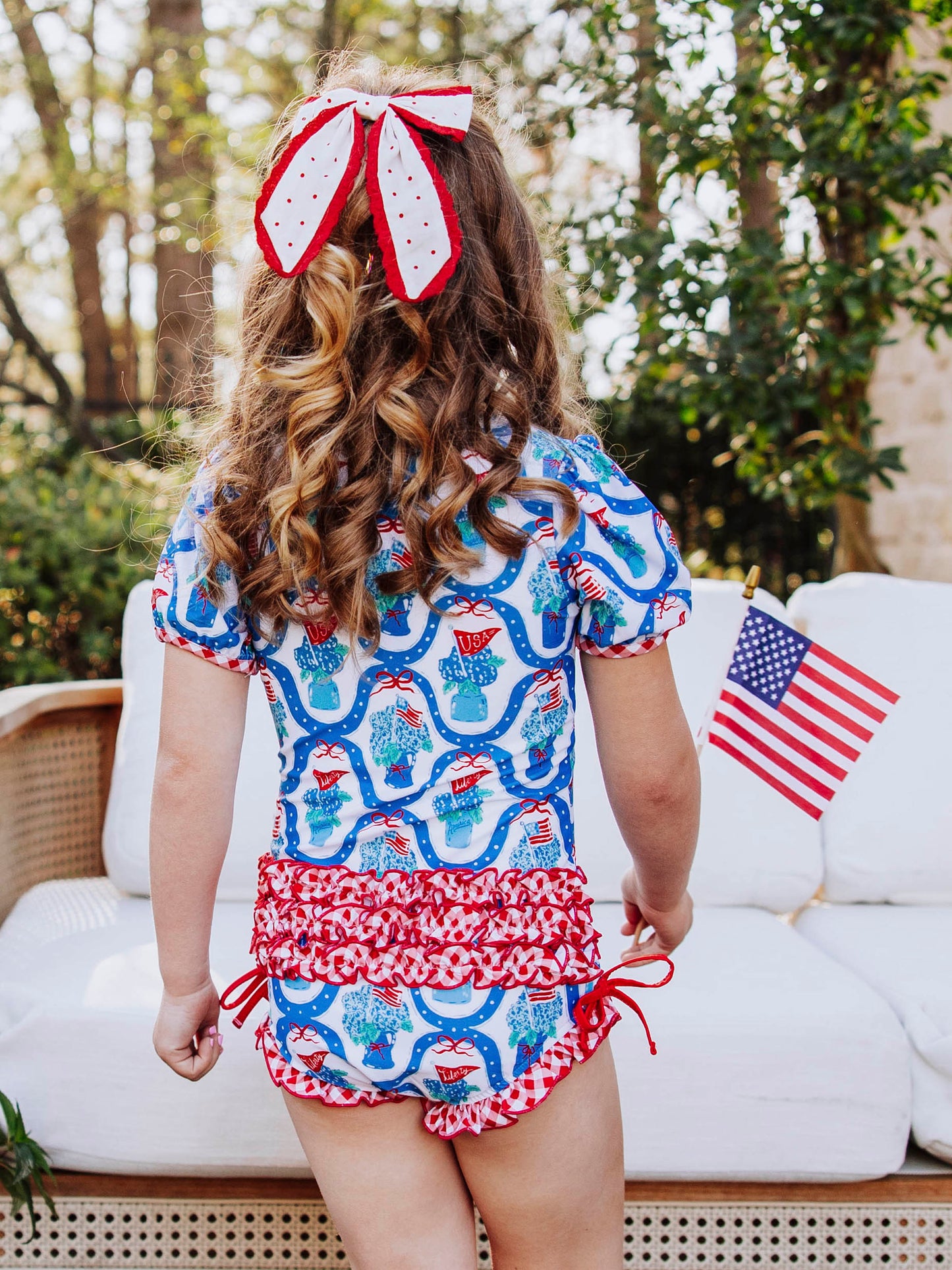 Solid Rash Guard - Star Spangled Banner