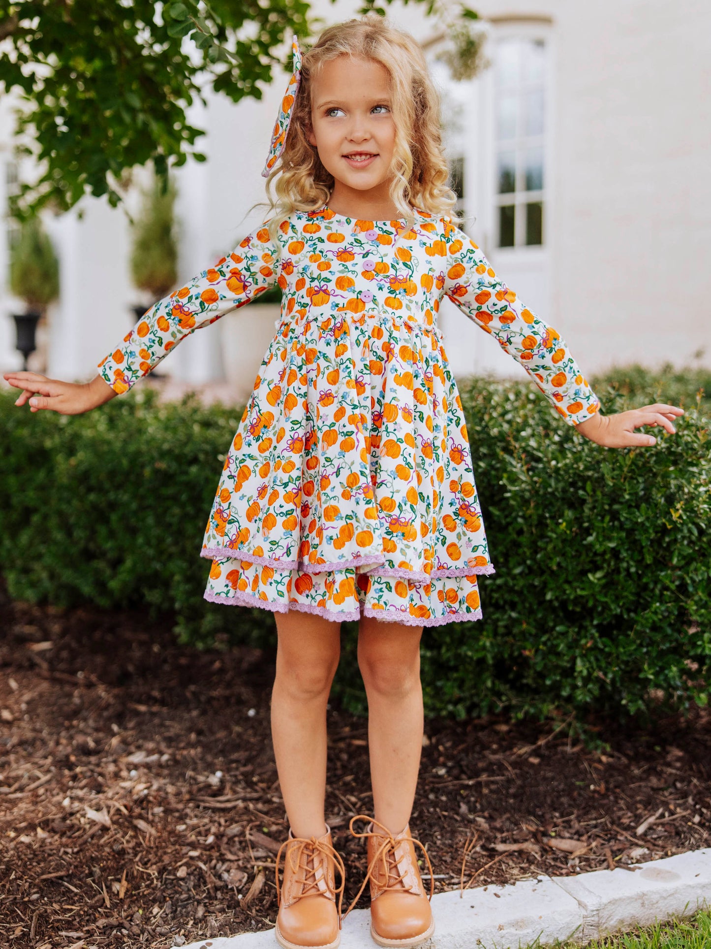Hazel Dress - Little Pumpkin Princess