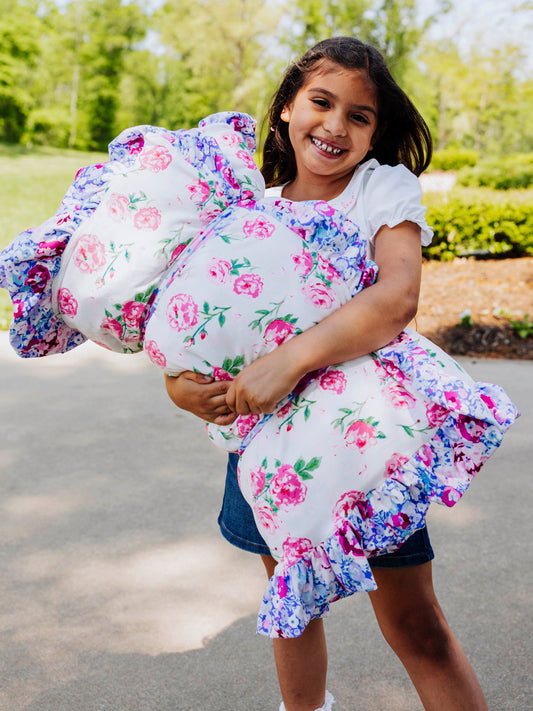 Nap Mat - Raspberry Roses