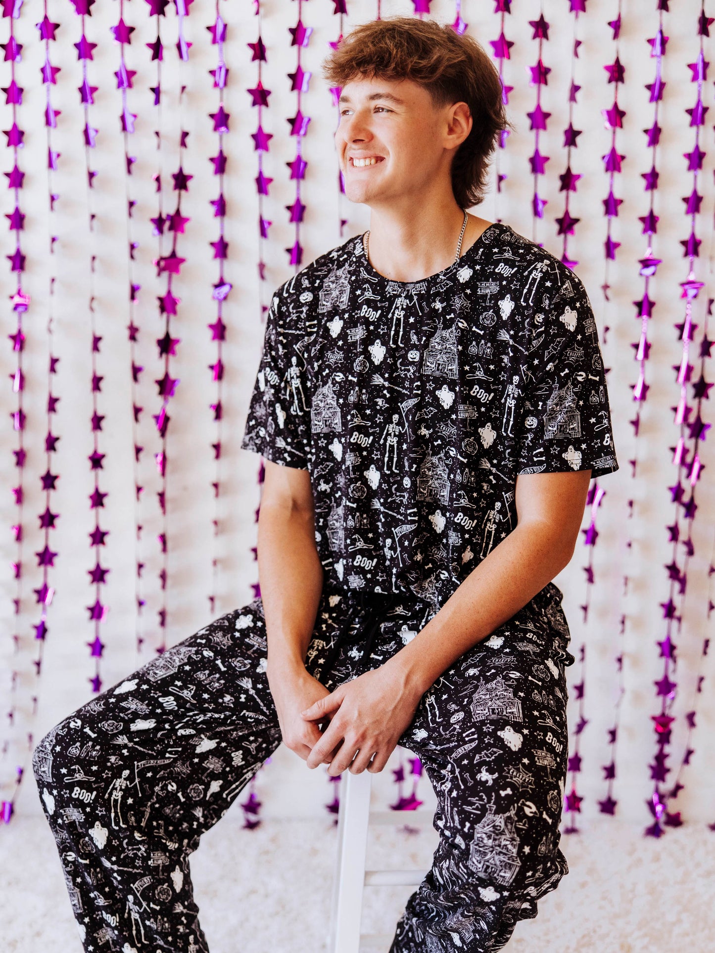 Men's Cloud Pajama Set - All Hallows Eve