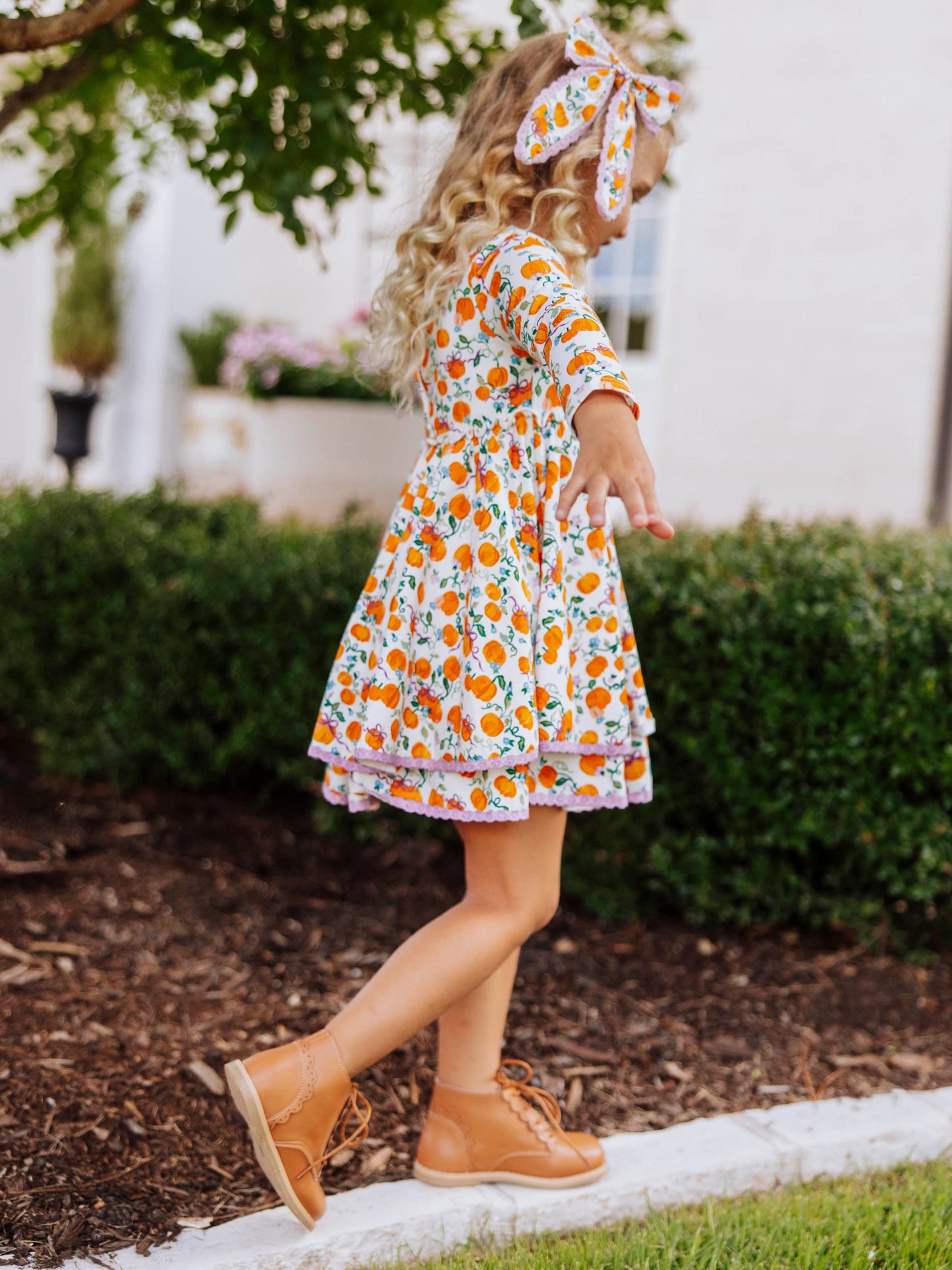 Hazel Dress - Little Pumpkin Princess