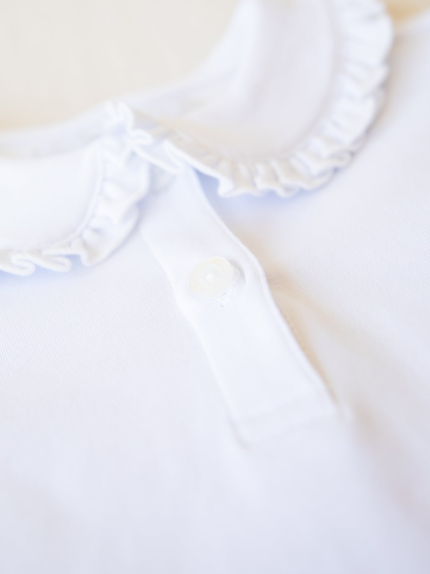 Ruffled Polo Shirt - Horizon