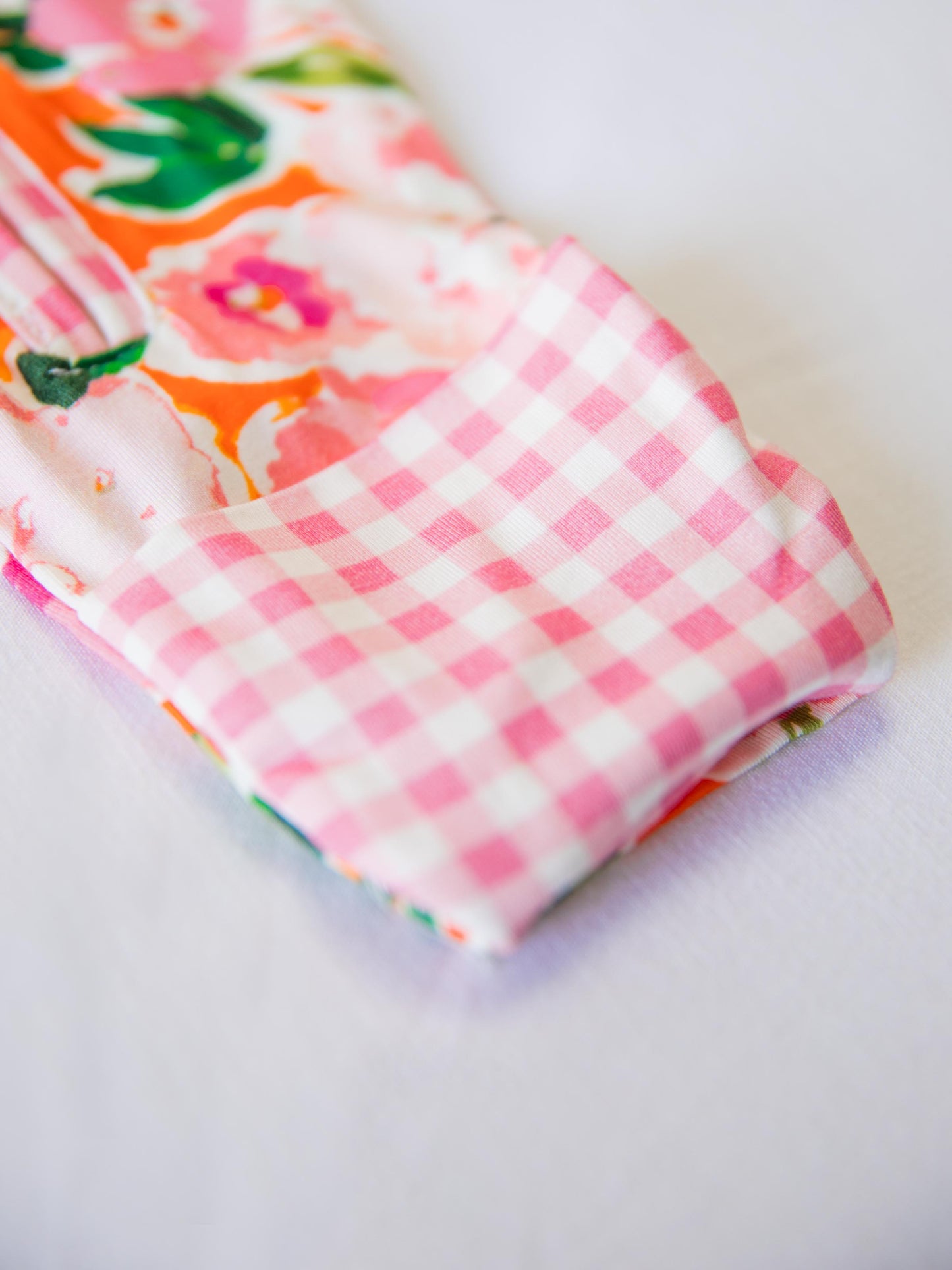 Cloud Layette - Glowing Pink Flowers