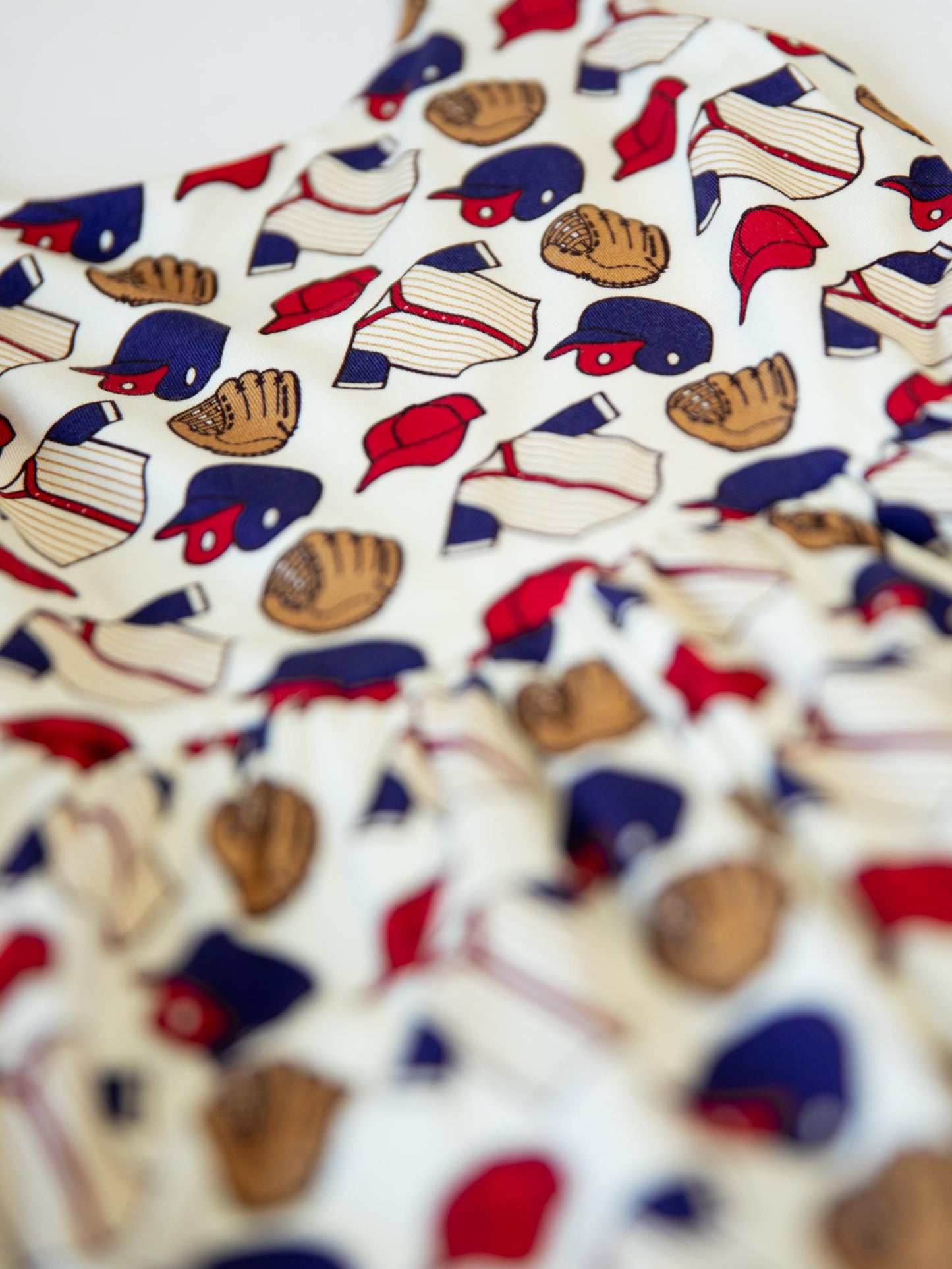 Short Leggy Romper - Take Me Out to the Ballgame