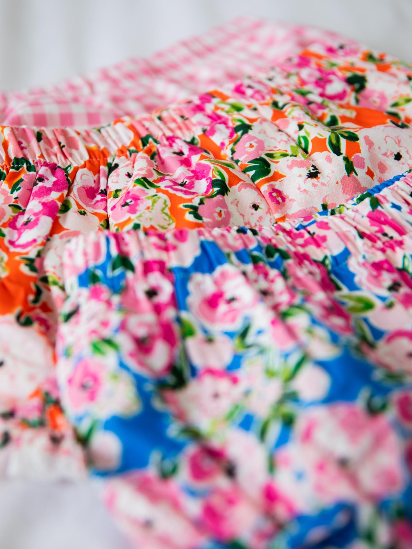 3 Pack Bloomers - Poppies and Check