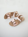 Ankle Strap Sandals - Champagne Sparkle